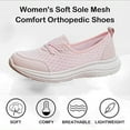 thumbnail image 4 of Women's Soft Sole Mesh Comfort Orthopedic Shoes, Women's Lightweight Soft Sole Mesh Comfort Orthopedic Shoes, 4 of 7
