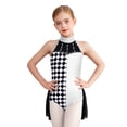 thumbnail image 1 of Fldy Robe de Danse d'Halloween pour Filles, Tutu de Ballet Rétro, Combinaison de Cirque, Justaucorps de Clown, Blanc 8, 1 of 5