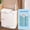 Trash Can+36 Counts Disposable Toilet Brush Head, variant on Bathroom Trash Can with Disposable Toilet Cleaning System, Garbage Can with Removable Inner Bucket, Slim Wastebasket for Toilet, RV , White