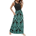 thumbnail image 4 of OutfitShow Women Summer Dress Sleeveless Loose Casual Long Maxi Dresses with Pockets, 4 of 6