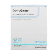 DermaGinate Alginate Dressing 4-1 / 4 X 4-1 / 4 معقم 10 لكل صندوق