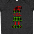 thumbnail image 4 of Inktastic Merry Christmas Elf in Red and Green Plaid Boys or Girls Baby Bodysuit, 4 of 5