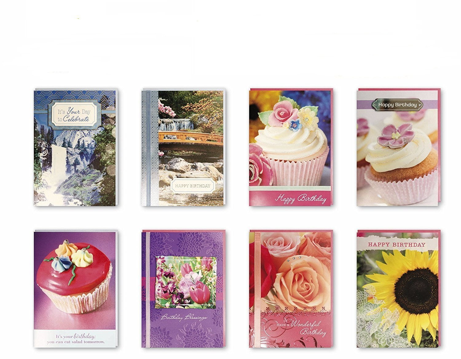 Birthday Cards Assorted Handmade Embellished Cards Box Set Bulk Assortment 
