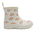 thumbnail image 3 of Hunter Women's Play Mini Rainbow Print Short Rain Boots, Shaded White,5 M US, 3 of 7