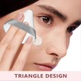 thumbnail image 4 of borlas triangulares para maquillaje, para polvos sueltos, base cosmética corporal, esponja suave para polvos., 4 of 4