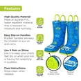 thumbnail image 5 of Addie & Tate Unisex Rain Boots Kids & Toddlers - Size 8T-12 - Monster, 5 of 7