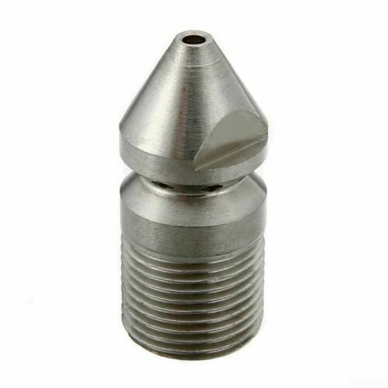 3/8",1/4"Sewer Cleaning Jetting Nozzle Rotary Spinning Drain Sewer Jetter Nozzle 