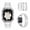 Silver, variant on Antank Compatible with Apple Watch Band 38mm with Case Women, Jewelry Replacement Metal Wristband Strap with 2 Pack Bling PC Protective Cover for iWatch Series 3 2 1