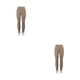 thumbnail image 1 of Sonducket Pantalones de yoga Fitness Leggings Gym Outfit Atractivo Sin rebabas Cintura alta Melocotón Cadera Knit Skinny Legging Ropa deportiva S 2piezas, 1 of 6