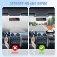 thumbnail image 3 of Car Heaters for Vehicle, 2025 New Portable Car Heater Car Heater Lighter Windshield Defogger and Defroster, Upgrade 2 in 1 Heating Cooling Fast Windshield Defrost Defogger, 3 of 6
