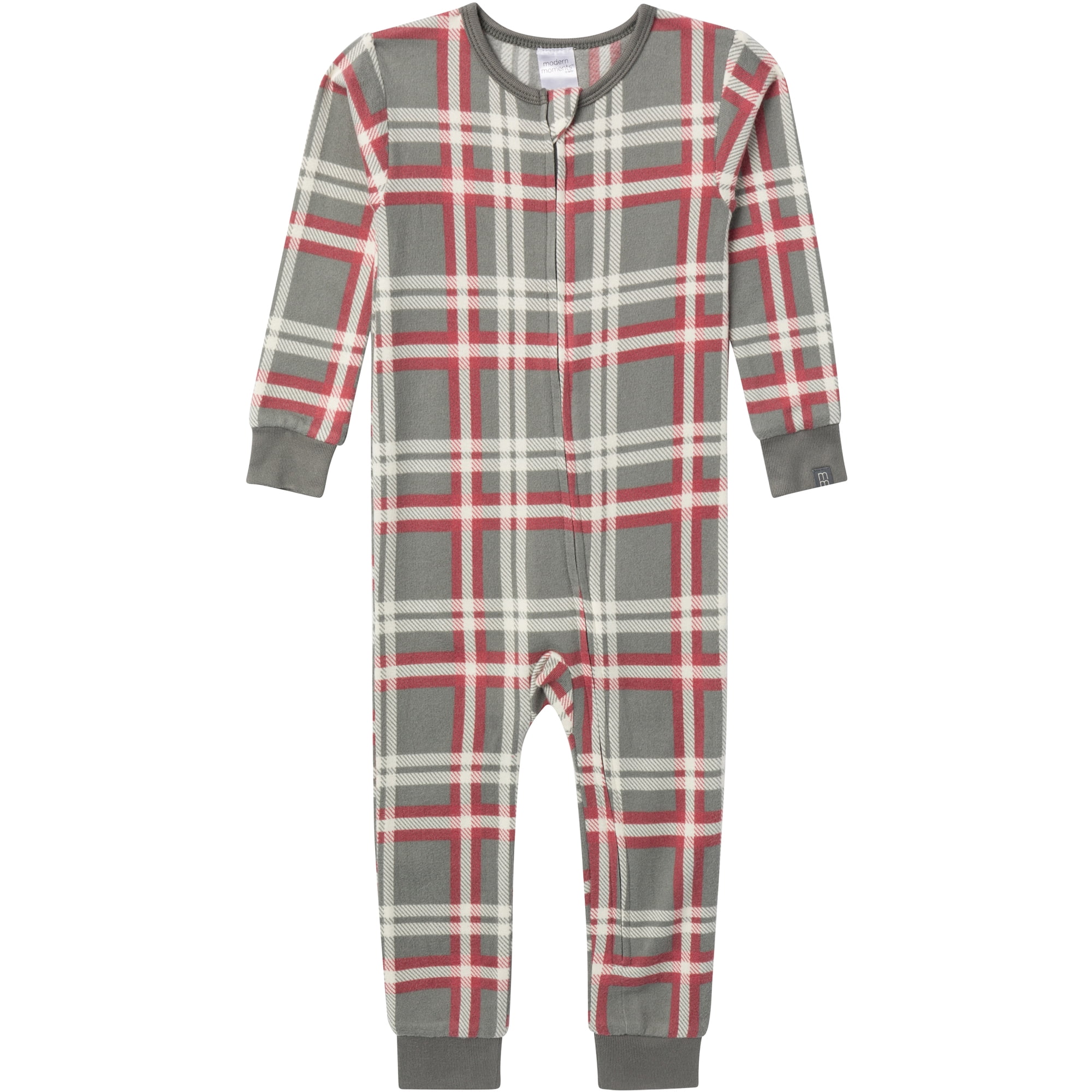 Modern Moments by Gerber Baby's Christmas One-Piece Pajamas, Sizes 12M-5T