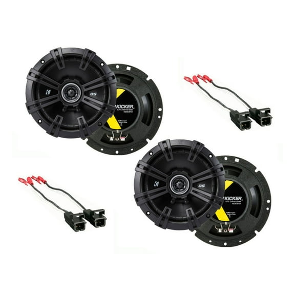 Fits Chevy Camaro 1993-2002 Factory Speaker Replacement Kicker (2) DSC67 Package