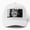 White, variant on Coquette George Joyous Baseball Hat, Cheerful Pointer Dog Character Graphic Design, Classic Cap