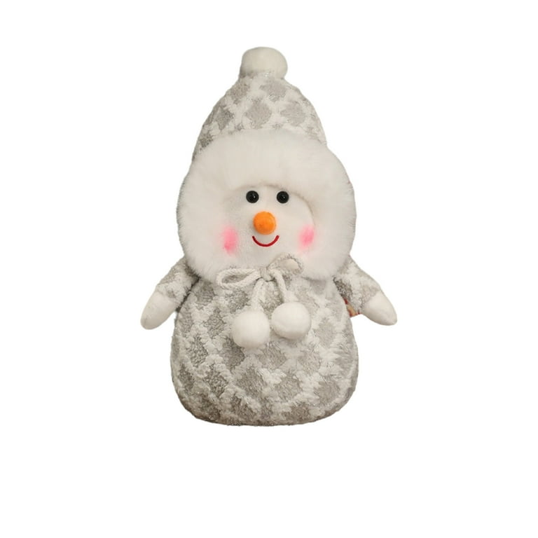 Christmas Snowman Plush, 7.08*11.8 Inch Christmas Stuffed Animals, Snowman Plush Toys Children Christmas Gifts Christmas Scene Decoration Christmas Christmas Snowman Plush, 7.08*11.8 Inch Christmas Stuffed Animals, Snowman Plush Toys Children Christmas Gifts Christmas Scene Decoration Christmas
