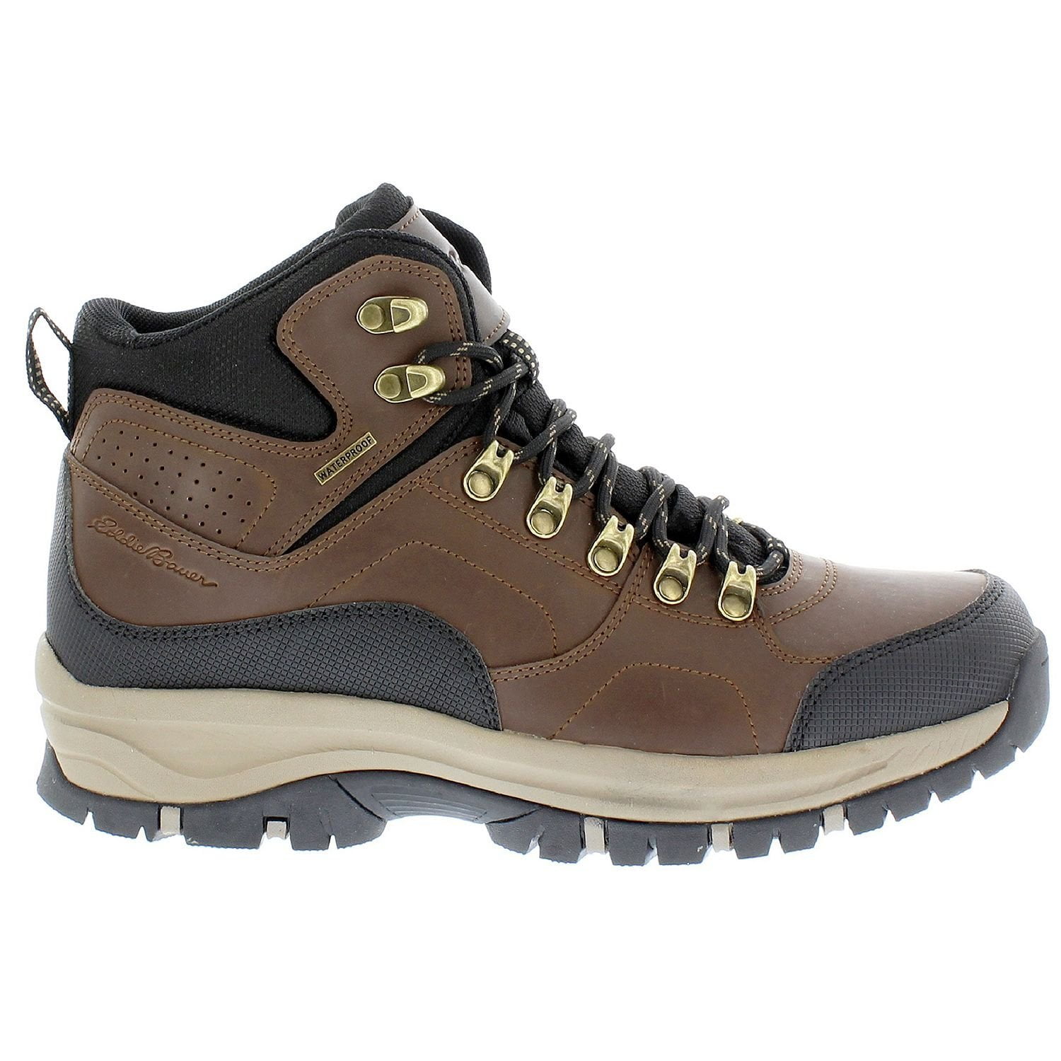 Eddie Bauer Mens Brad Waterproof Hiking Boot (Brown, 10.5) - Walmart.com