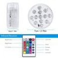 thumbnail image 4 of Elementos esenciales para fiestas en la piscina que brillan intensamente, luces sumergibles que cambian de color, modos multicolores que añaden vitalidad a su evento, funcionan con pilas, son, 4 of 8