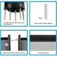 thumbnail image 5 of VINGLI Pool Fence 4Ft x 96Ft Swimming Pool Fence in Ground Pool Safety Fencing, Black, 5 of 8