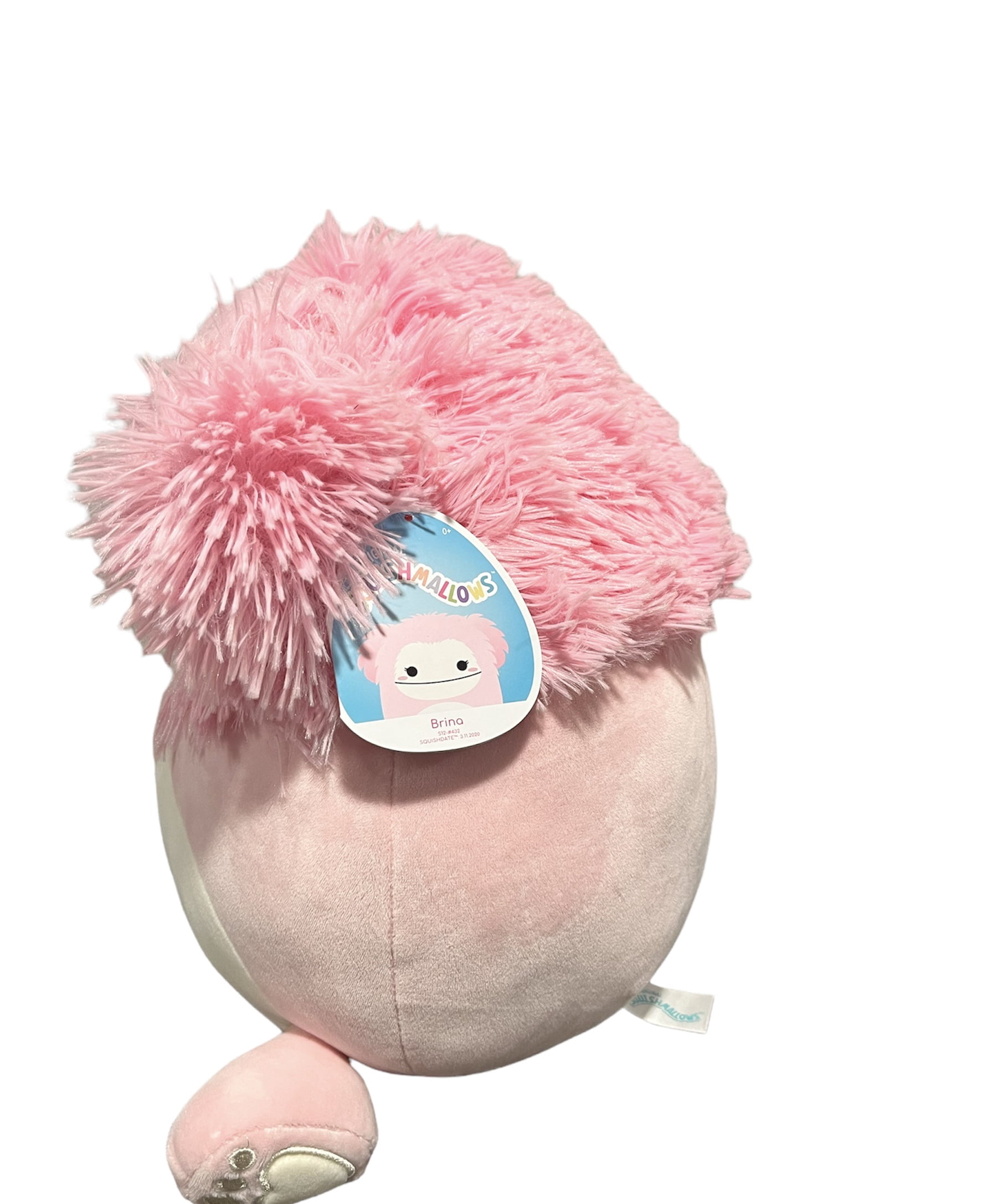 Squishmallows Official Kellytoy Brina The Bigfoot Squishy Soft Plush Toy Animal (12 Inch)