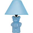 thumbnail image 1 of 13 in. Ceramic Teddy Bear Lamp - Light Blue, 1 of 1
