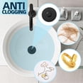 thumbnail image 6 of Universal Bathroom Sink Stopper, Pop Up Sink Stopper with Basket Hair Catcher, Anti Clogging Sink Drain Filter for 1.06"-1.65" Drain Holes, 6 of 14