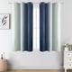 thumbnail image 2 of Cortinas Estelar Textiler Sage Navy Ombre Blackout 107x114 cm, 2 of 9