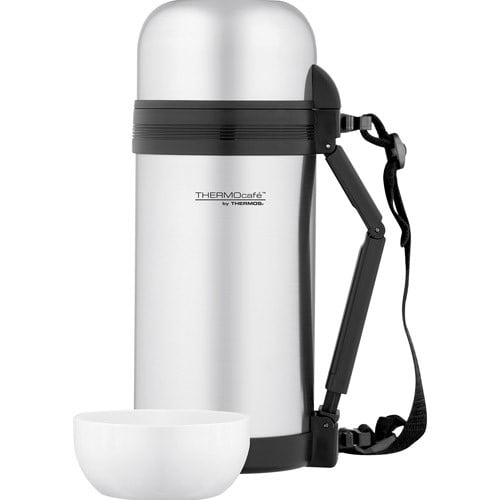 Thermos ThermoCafe Vacuum Insulated Large Food and Beverage Bottle, 1.3Quart