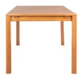 thumbnail image 4 of SAFAVIEH Outdoor Collection Marson Expandable Dining Table Natural, 4 of 10