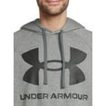 thumbnail image 4 of Under Armour Men's and Big Men's UA Rival Fleece Big Logo Hoodie, Sizes up to 2XL, 4 of 5
