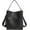 Black, variant on Bucket Tote Purses for Women Designer PU Leather Shoulder Crossbody Bag Large Top Handle Satchel