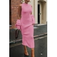 thumbnail image 3 of Conjunto de Suéter Vestido de 2 Piezas PRETTYGARDEN Rosa Talla S, 3 of 7
