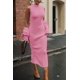 thumbnail image 3 of Conjunto de Suéter Vestido de 2 Piezas PRETTYGARDEN Rosa Talla S, 3 of 7
