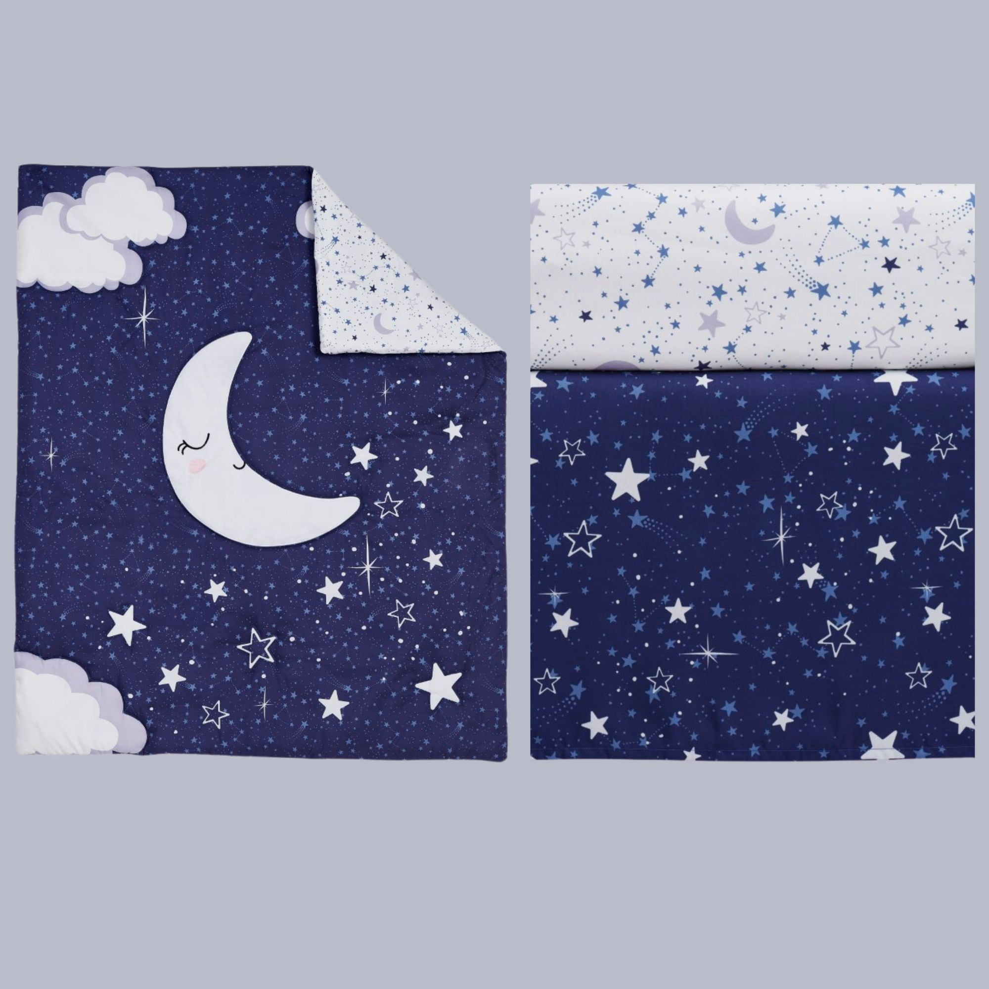 Oxford Baby Good Night Moon (3 Pc Crib Nursery Bedding Set)