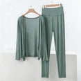 thumbnail image 2 of Fewfanhot Loungewear Sets Woman 2026 Summer 2 Piece Outfits Oversized Short Sleeve Tops & Wide Leg Pant Matching Sets Clothing, 2 of 5