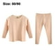 thumbnail image 2 of Conjunto de ropa interior térmica para niños, ropa interior térmica para niños, conjunto superior e inferior para invierno, 2 of 6