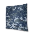 thumbnail image 2 of Navy Blue Digital Camouflage Throw Pillow Covers Pack of 2 Soft Decorative Square Cushion Covers for Couch Sofa Bed Livingroom Car 16"x16", 2 of 7