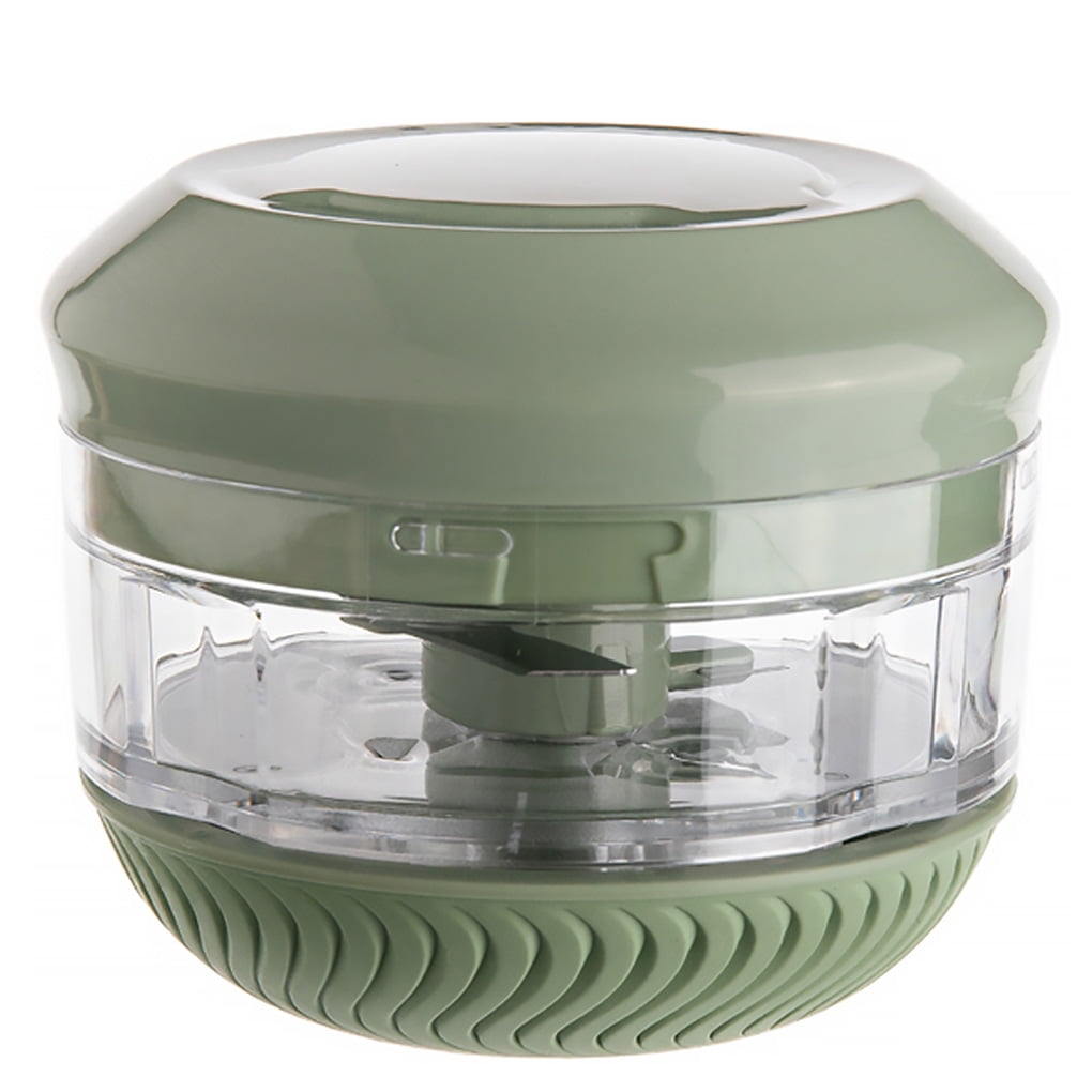 Electronicheart Manual Garlic Chopper Kitchen Mini Rotating Grinder