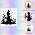 thumbnail image 3 of 1Set 24Pcs Halloween Silhouettes Mason Jar Stickers Decor PVC Jar Cutout Decals Lantern Jar Scrapbook Silhouette Ornaments Self Adhesive Waterproof for Light Hanging Lamp Glass Black 4x3.5Inch, 3 of 6