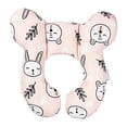thumbnail image 1 of Almohada De Apoyo Para El Cuello Del Bebé Almohada De Alimentación Del Bebé Para Cochecito De Viaje Conejo Infantil, 1 of 9
