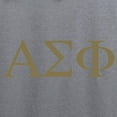 thumbnail image 3 of CafePress - Alpha Sigma Phi Greek Letters Gold Sweatshirt - Crew Neck Sweatshirt, 3 of 4