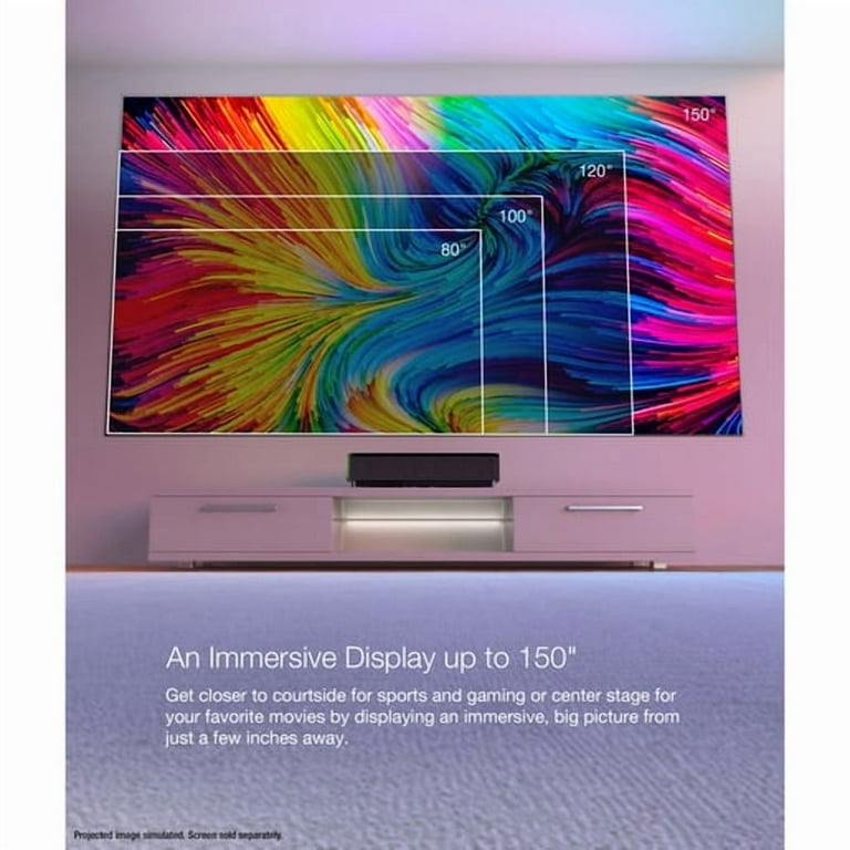 Epson EpiqVision LS800 4K PRO-UHD, Ultra Short-Throw, Smart