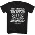 thumbnail image 1 of T-Shirt Noir pour Adulte avec Citation « They Live Chew Gum » 2Xlt, 1 of 2