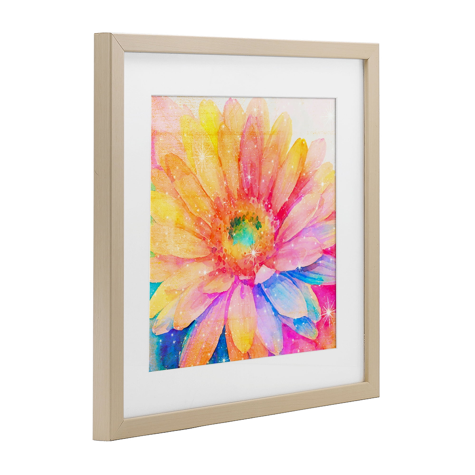 Stupell Industries Bloomtopia Shimmer Blossom Birch Framed Print Under Glass, design by Vibelicious