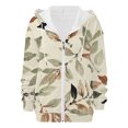 thumbnail image 5 of Bovemsi Sweatshirt for Women Long Sleeved Spring And Autumn Zipper Hoodie With Hat Camo Hoodie, 5 of 7