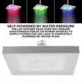thumbnail image 3 of 8 Inch Chrome Rainfall Led Shower Head 7 Colors Changing Temperature Controlled High-pressure Bathroom Shower Head, 3 of 5