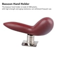 thumbnail image 3 of Bassoon Thumb Rest, Metal Bracket High Load Capacity  Stability Bassoon Hand Pillar  for Woodwind Instrument, 3 of 7