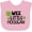 AD-Pink, variant on Inktastic St. Patrick's Day Wee Little Hooligan with Clovers Boys or Girls Baby Bib