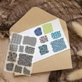 thumbnail image 5 of Clear Texture Stamps Background Silicone Stamps Reusable Vintage Retro Floral Figure Transparent Stamp Seals, 5 of 9