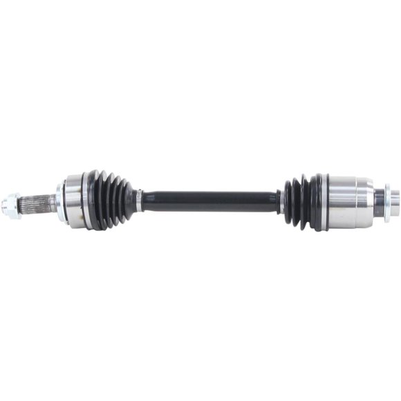 TrakMotive CV Axle Shaft HO-8695 OE Replacement; 23.11 Inch Compressed Length; With Axle Nut