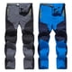 thumbnail image 5 of Pantalones de secado rápido, pantalones de carga de una sola capa para hombres, pantalones elásticos finos para deportes al aire libre, montañismo, primavera y verano, para mujer, talla grande, 5 of 5