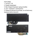 thumbnail image 3 of Seitruly Accesorio de repuesto para teclado de portátil, equipo fiable, accesorios de escritura, reemplazo de teclado retroiluminado para XPS15 9500 Cuadernos de escritura y cuadernos de bocetos, 3 of 5